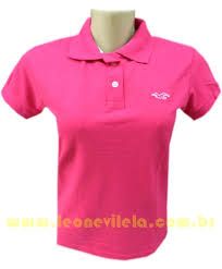 Camisa Hollister Feminina Rosa